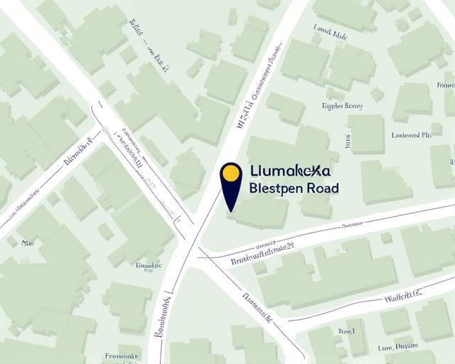 Carte indiquant l'emplacement des bureaux de Luminaix à Paris